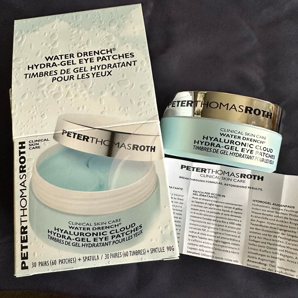 Peter Thomas Roth Water Drench® Hyaluronic Cloud Hydra-Gel Eye Patches